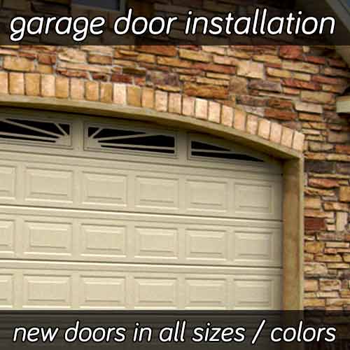 Garage door installation services in Aylmer