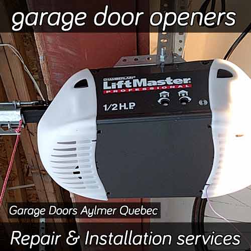 Garage Door Opener & Remotes Repair Services in Aylmer Quebec